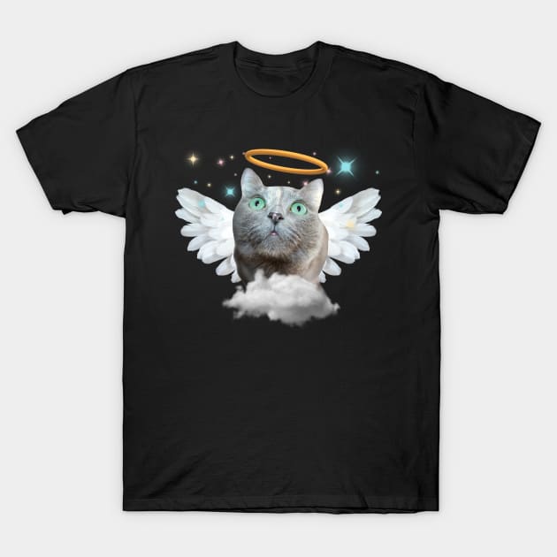 ANGEL CAT T-Shirt by GloriaSanchez
